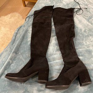 STUART WEITZMAN over the knee Suede Boots
